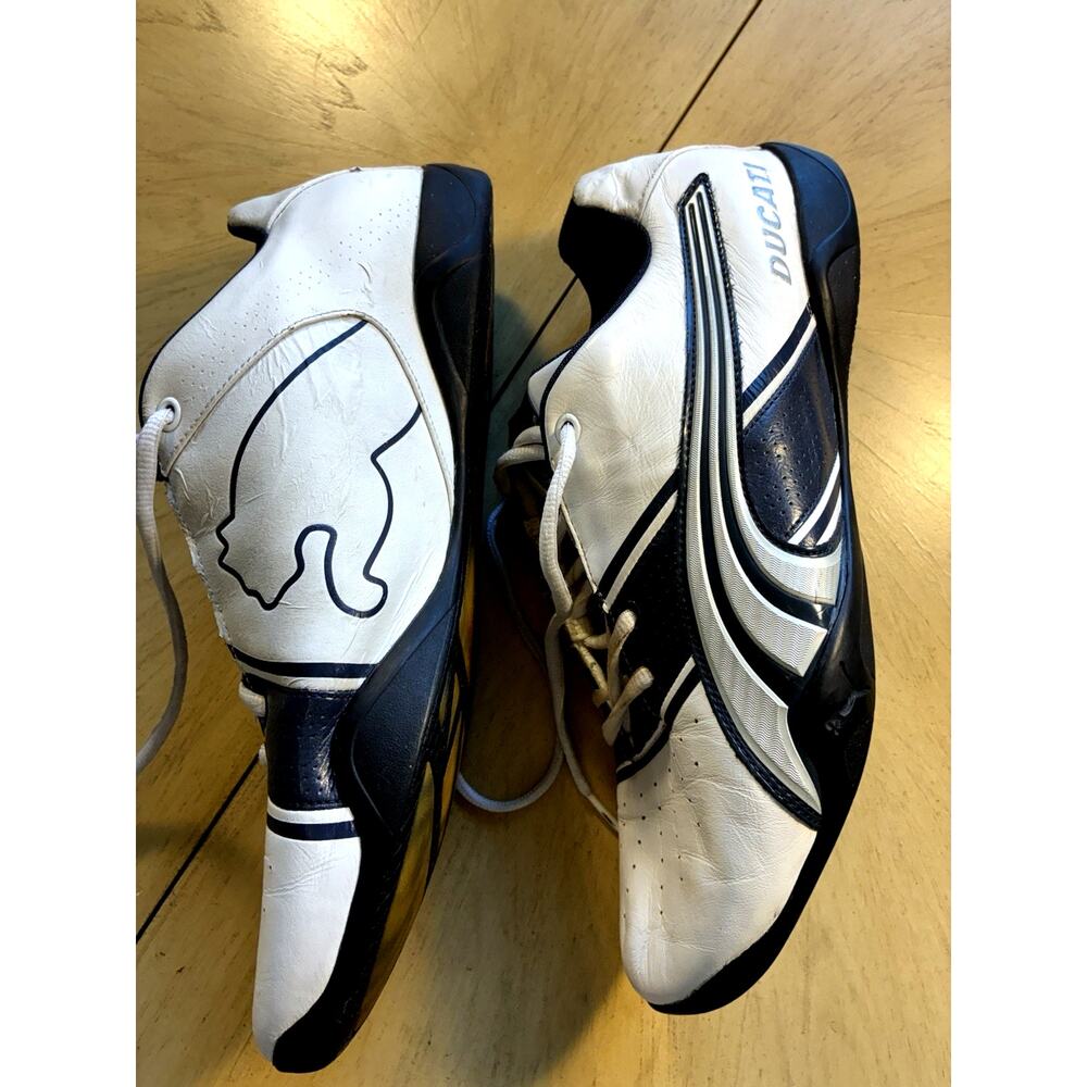 Y2K PUMA DUCATI Motorsport Shoes Men’s 10.5 Panigale II Driving Sneakers Cat VTG